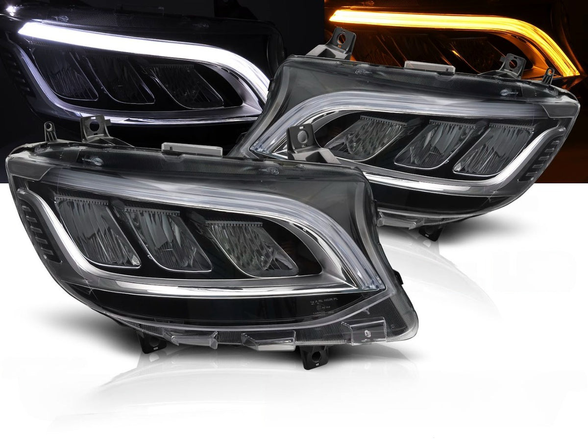💕ART.10048 FARI ANTERIORI ADATTO  PER MERCEDES SPRINTER (W907) 18+💕