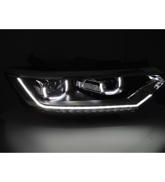 💕 Fari Anteriori Adatto per VW Passat B8 2014-2019 Full LED DRL Seq 💕