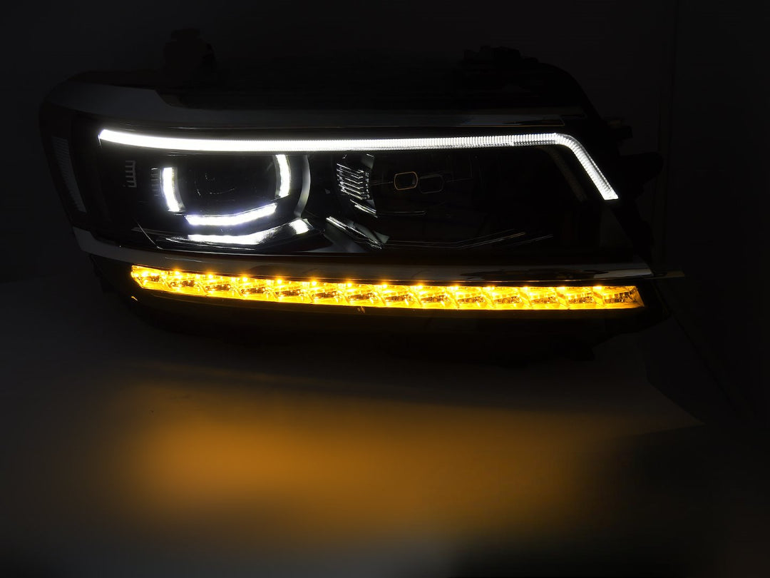 💕 Fari Anteriori Adatto per VW Tiguan II 2015-2020 Full LED DRL Sequenziali 💕