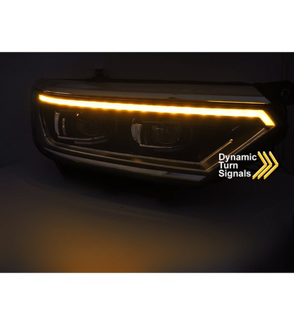 💕 Fari Anteriori Adatto per VW Passat B8 2014-2019 Full LED DRL 💕