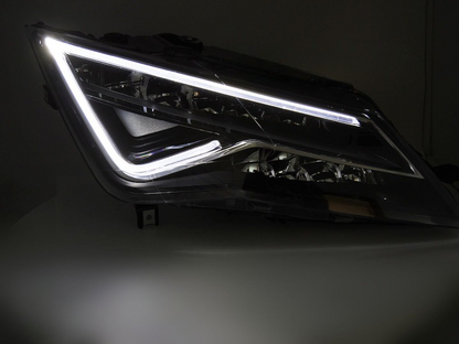 💕 Fari Anteriori Adatti per Seat Leon III 5F 12-20 Full LED DRL 💕