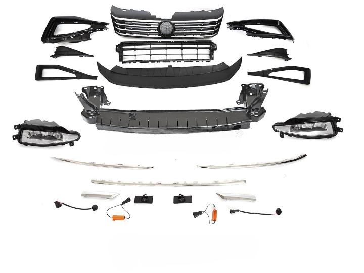 💕 Paraurti Anteriore Adatto per VW Passat B7 10-14 Sport PDC 💕
