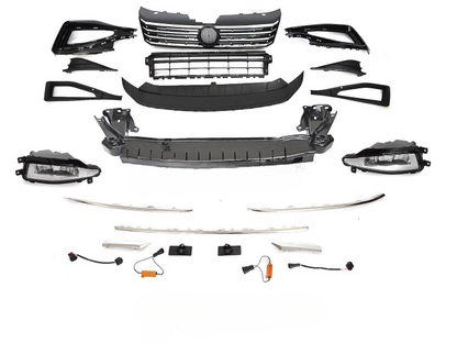 💕 Paraurti Anteriore Adatto per VW Passat B7 10-14 Sport PDC 💕