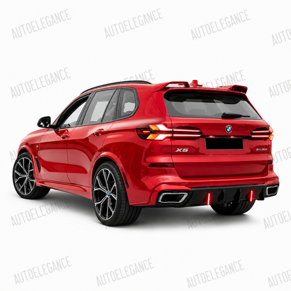 💕DIFFUSORI  BMW X5 G05 LCI M SPORT  CON LED NERO  LUCIDO 💕
