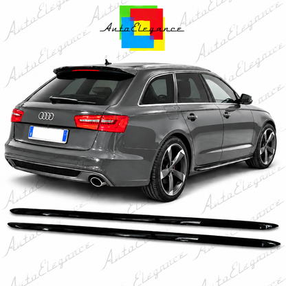 💕ART.0475 Minigonne nero lucido adatto per    A6  LOOK SLINE💕