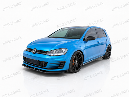 💕ART.10258 SPLITTER VW Golf Mk7 GTI / GTD NERO LUCIDO💕