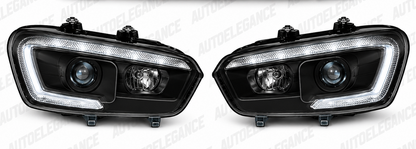 ART.10777  FARI ANTERIORI ADATTO PER  VW SCIROCCO 08-04.14 NERO