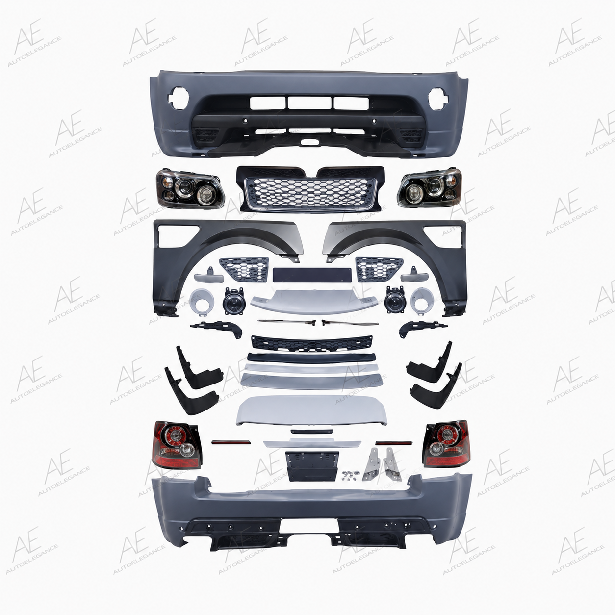 💕ART.10106 BODYKIT Range Rover Sport L320 05-12 Facelift 2010+Look Autobiogra💕