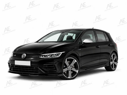 💕ART.10095 SPLITTER VW Golf 7.5 R & R linea (2017-2019) Nero lucido💕