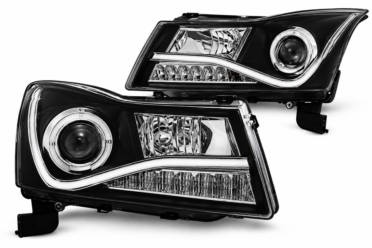 ART.5540 FARI ANTERIORI ADATTO PER CHEVROLET CRUZE 09-12 NERO DIARNO