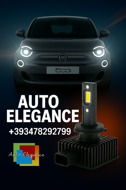 💕COPPIA LAMPADE D1S LED DA XENON A LED PER  FIAT 500 💕