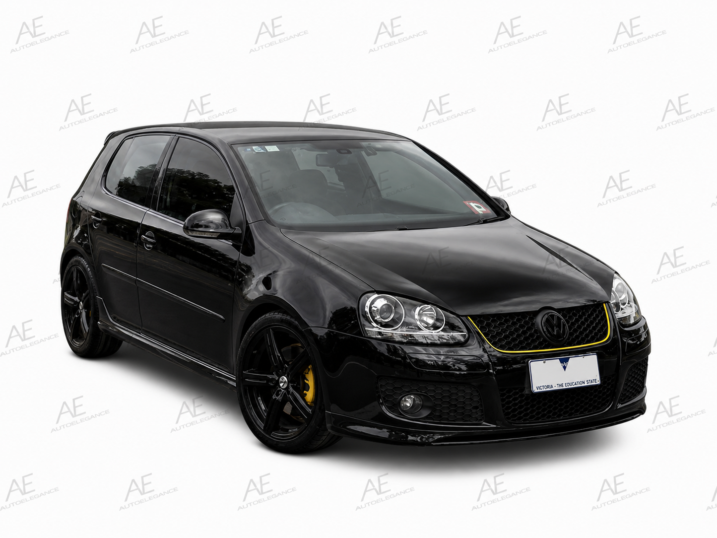 ART.6551 FARI ANTERIORI SPORT NERI VW GOLF 5 2003-2009