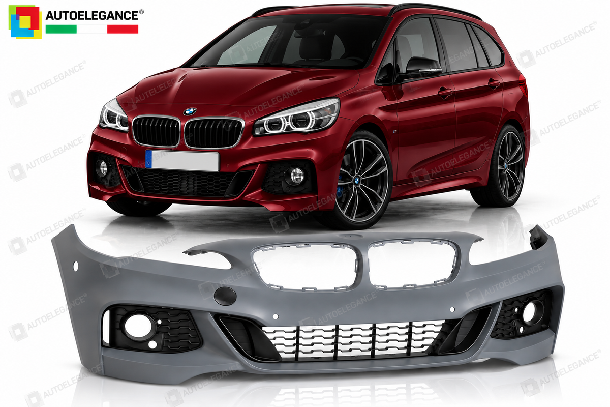 PARAURTI ANTERIORE SPORT ADATTO PER BMW F45 14-18 / F46 15-18