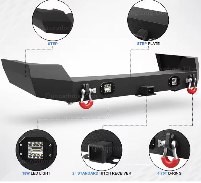Paraurti anteriore e posteriore di alta qualità e prezzo OEM adatti per Jeep Grand Cheroke