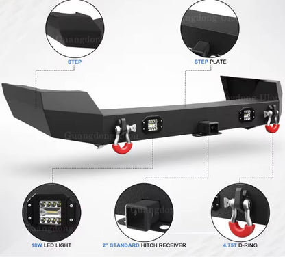 Paraurti anteriore e posteriore di alta qualità e prezzo OEM adatti per Jeep Grand Cheroke