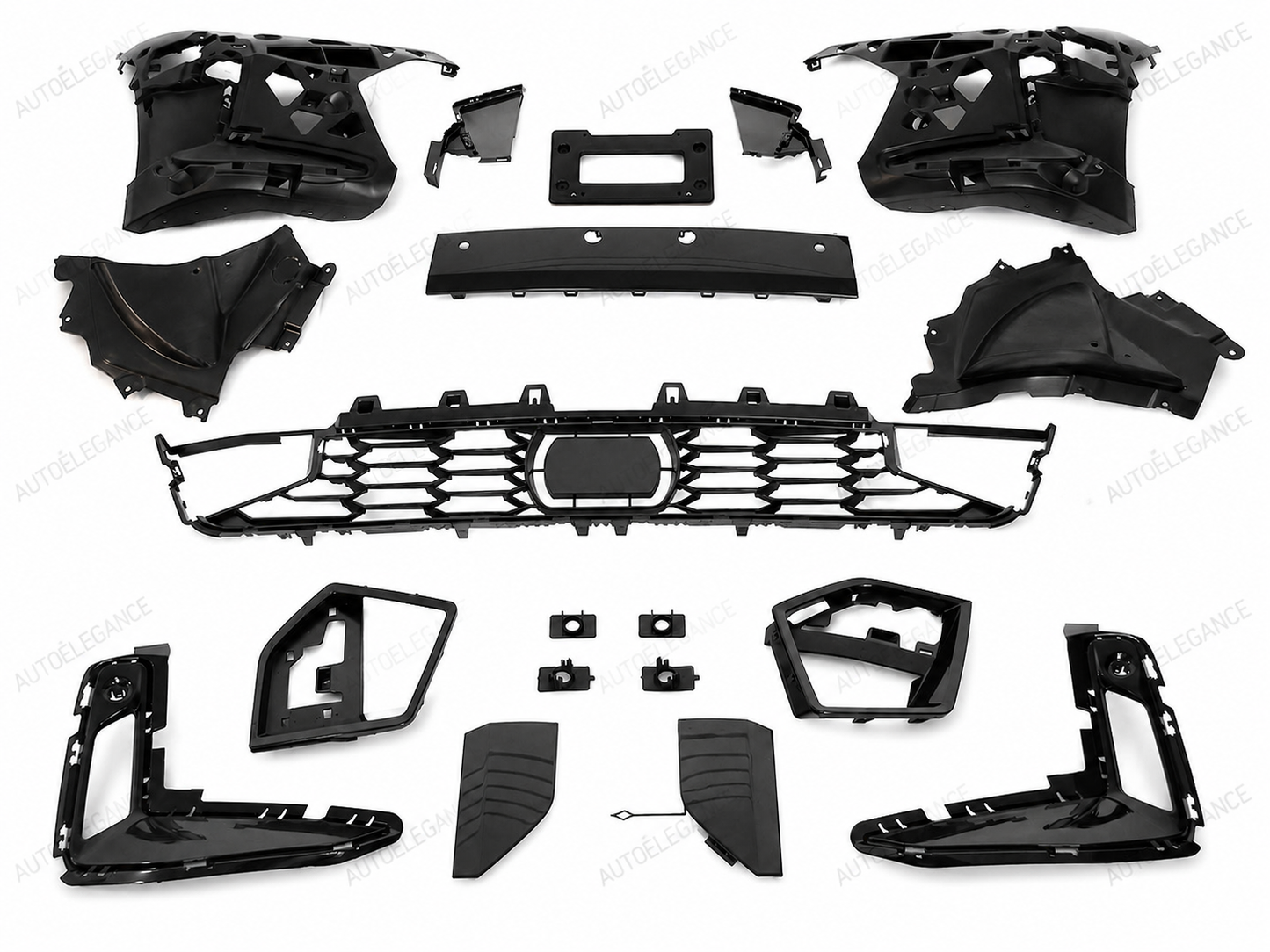 💫ART.10036 PARAURTI ANTERIORE LOOK SPORTIVO PDC - BMW G20 / G21 LCI 22-26💫