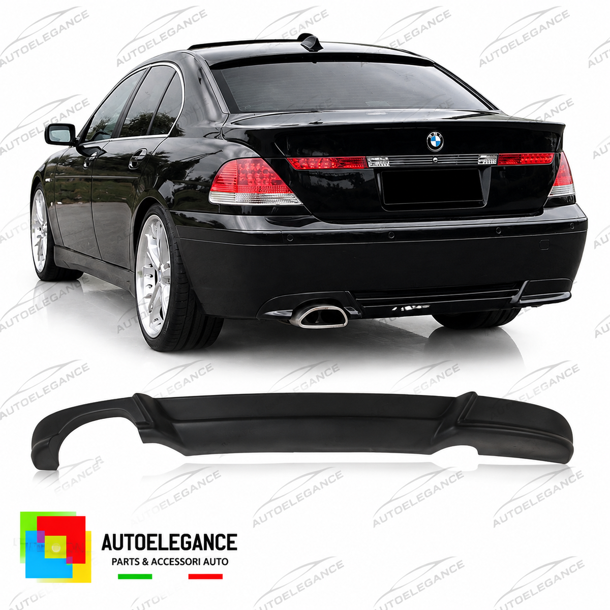 DIFFUSORE ADATTO PER  BMW SERIE 7 E65 01-05