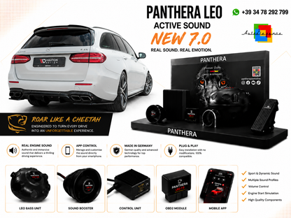 💕ART.2672 PANTHERA Soundsystem Booster 7.0-Mercedes-Benz E63 AMG Estate S213💕