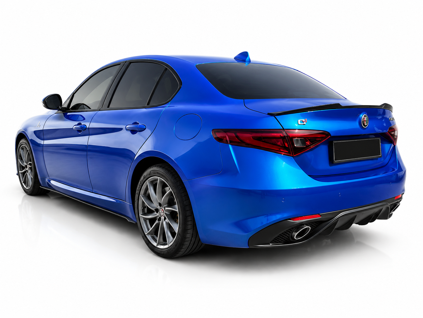 👉SPOILER POSTERIORE ADATTO PER ALFA ROMEO GIULIA SPOILERINO PU NON VERNICIATO👈