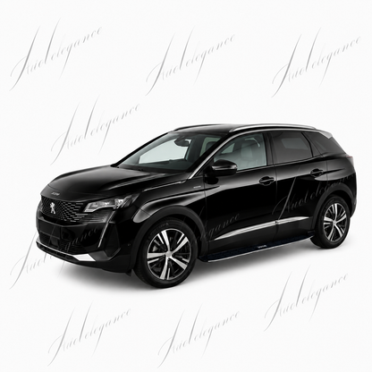 🔥ART.9721 PEDANE LATERALI STILE OE NERO ADATTO PER PEUGEOT 3008 2016-2023🔥
