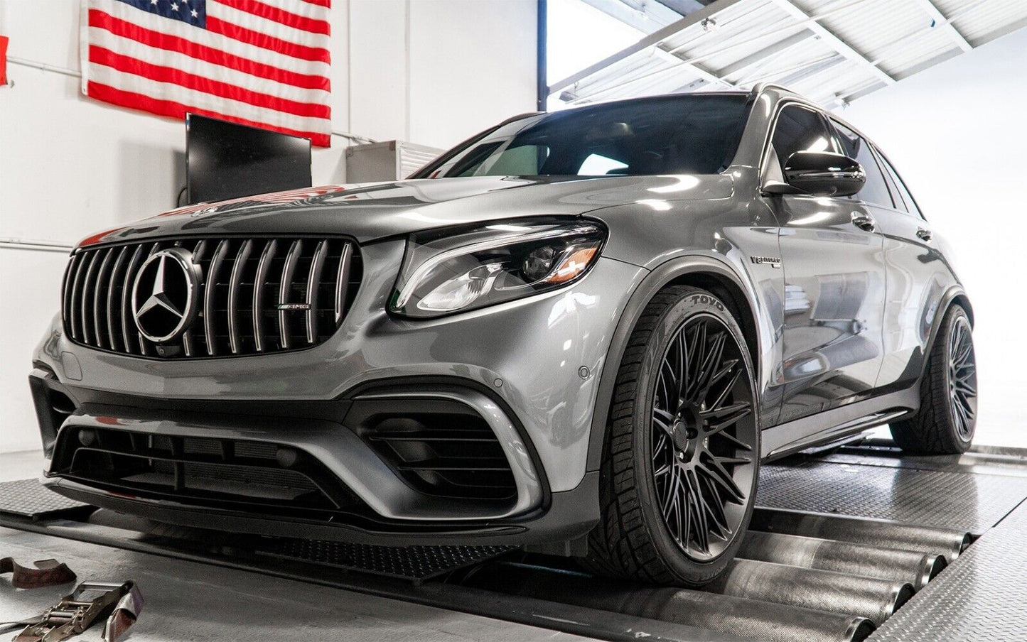 Front Bumper Suitable for Mercedes GLC X253 SUV GLC Coupe C253 (2015-2019)