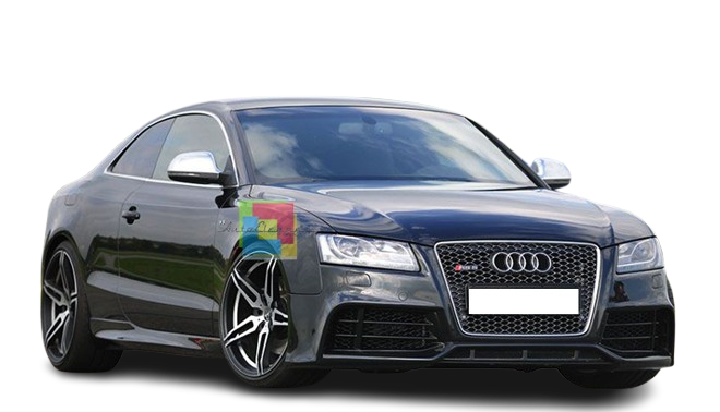 💫ART.4346 Paraurti Anteriore e Splitter adatto per Audi A5 07-12 look RS5💫