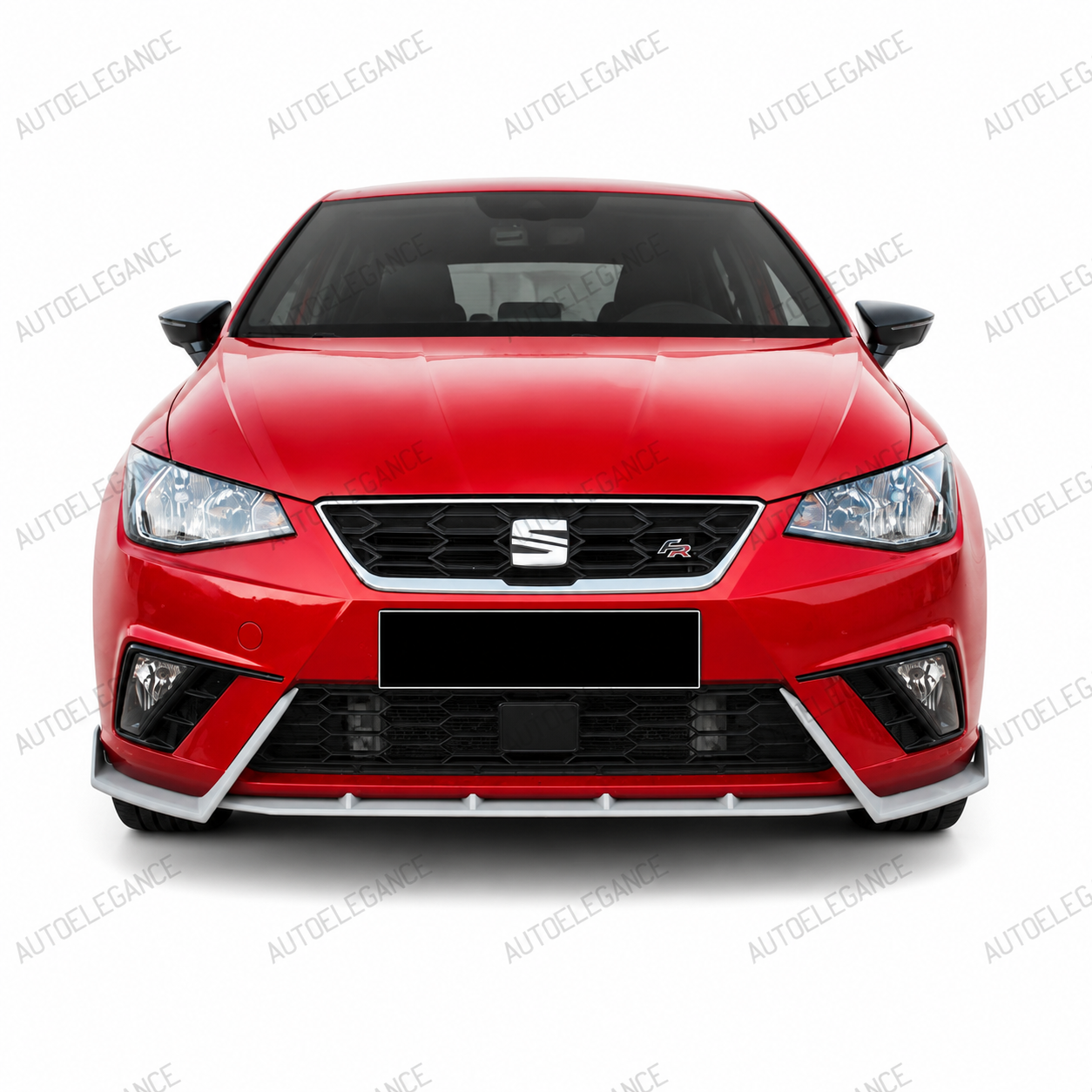 💕ART.0031 SPLITTER SEAT IBIZA 6J FR 2017+ NERO LUCIDO (3 PEZZI)💕