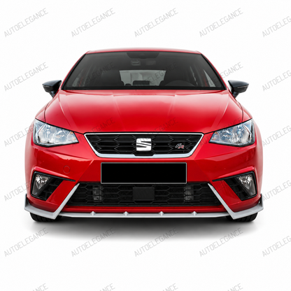 💕ART.0031 SPLITTER SEAT IBIZA 6J FR 2017+ NERO LUCIDO (3 PEZZI)💕