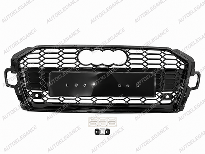 🔥ART.10662 GRIGLIA ADATTO PER AUDI  A5 F5  LOOK RS5 NERO 20 - 24🔥