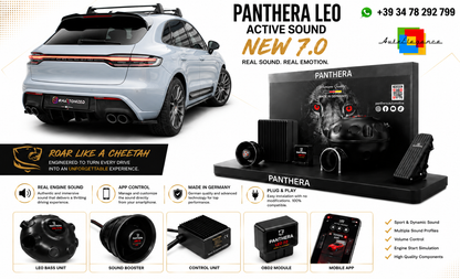 💕ART.2672 PANTHERA Soundsystem Booster 7.0 - Porsche Macan Mk1 Facelift 2💕