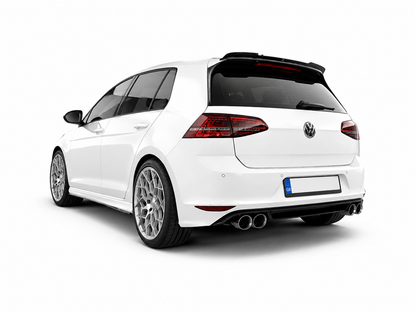 👉Spoiler Tetto Estensione Volkswagen Golf MK7 MK7.5 GTI R Nero Lucido👈