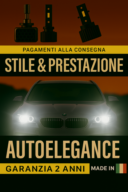 ❤️ KIT LED D1S 6000K BIANCO GHIACCIO ANABBAGLIANTI PER  BMW SERIA 5❤️
