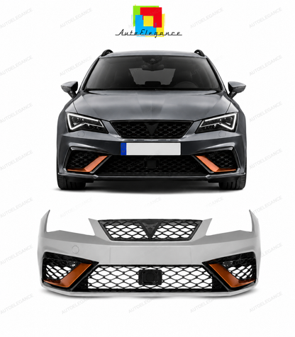 💕PARAURTI ANTERIORE SEAT LEON 13-17 LOOK CUPRA R 2018💕