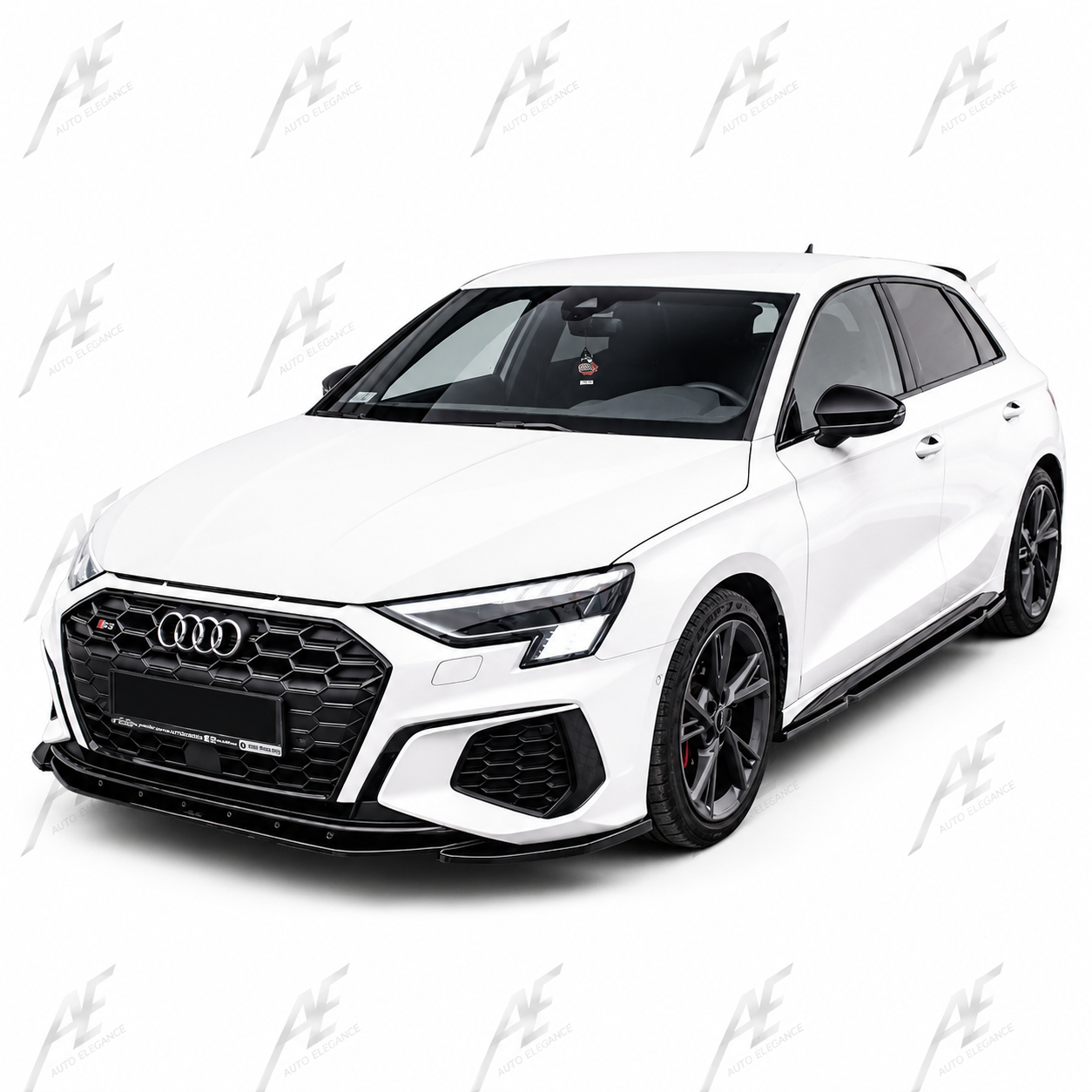 💕SPLITTER   Audi A3 S 8Y 2020+ NERO  LUCIDO 💕
