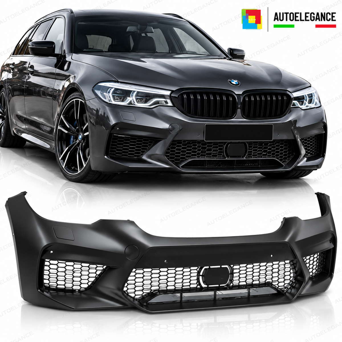 PRAURTI ANTERIORE STILE SPORT ADATTO PER BMW G30 G31 17-20 LOOK M