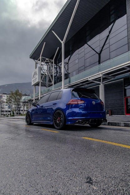 💫Splitter Laterali Posteriori PER VW Golf MK 7 R 2013-2016 Versiyon 3💫