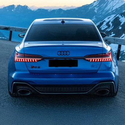 💫ART.7463 Paraurti Posteriore Look RS6 PDC per AUDI A6 C8 2018-2022💫