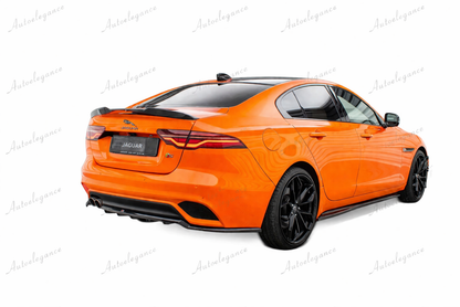 🔥ART.9775 SPLITTER POSTERIORE (CON BARRE VERTICALI) JAGUAR XE X760 FACELIFT🔥