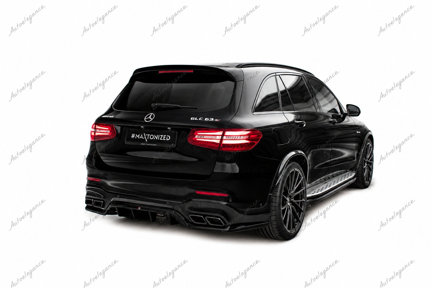 🔥ART.9807 SPLITTER POSTERIORE V.1 ADATTO PER MERCEDES-AMG GLC 63 SUV X253🔥
