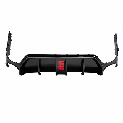 👉Diffusore Posteriore luce Stop Terminali per BMW 3 G20 LCi 23-25 Nero Lucido👈