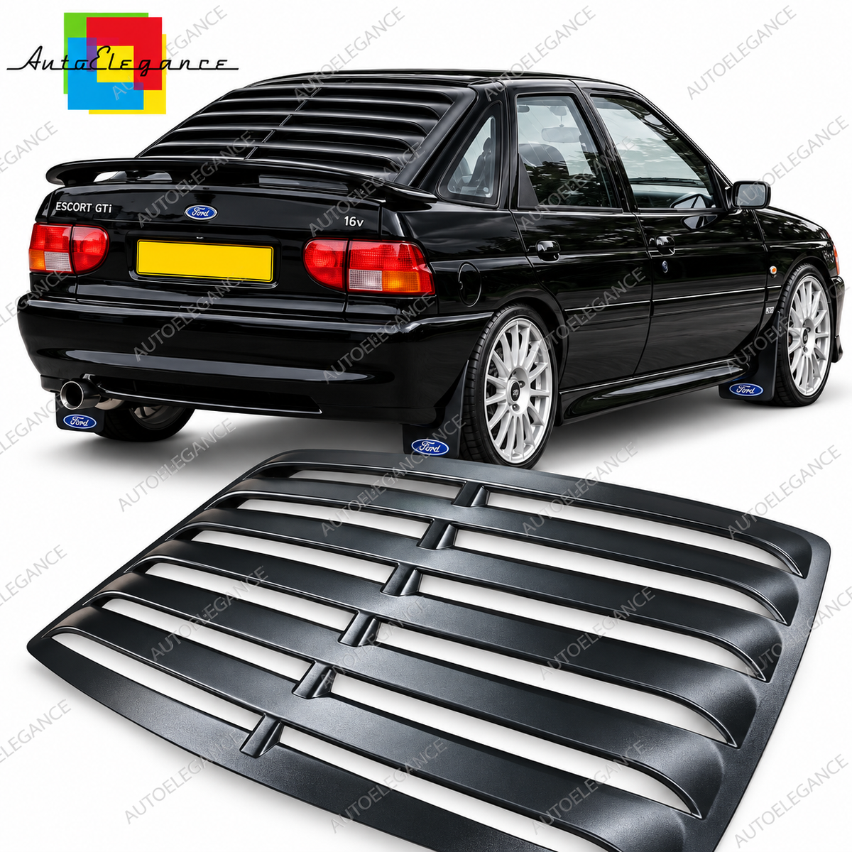 👉ART.10856 Louver lunotto posteriore adatto per Ford Escort 1995-2004 MK6👈