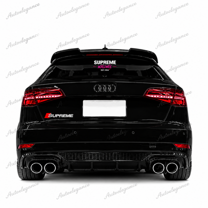 🔥ART.4836 DIFFUSORI ADATTO PER AUDI A3 SPORTBACK 2016-2020 🔥
