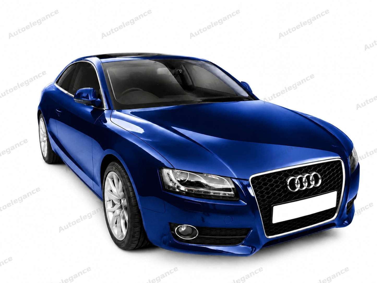 🔥ART.0595 GRIGLIA ADATTO PER AUDI A5 2007-2011 LOOK RS5 BORDO CROMATO🔥