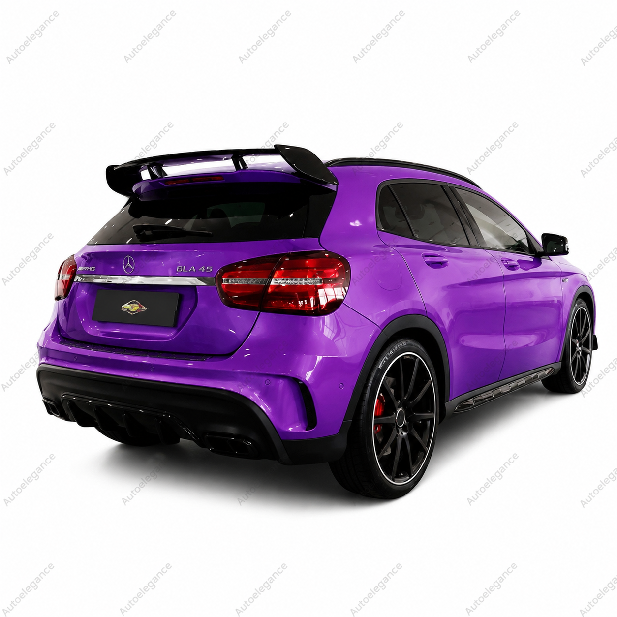 🔥ART.9922 SPOILER IN STILE AMG PER MERCEDES GLA X156 GLA45 13-20 NERO LUCIDO🔥