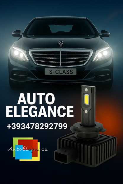 💕COPPIA LAMPADE D1S LED DA XENON A LED PER  MERCEDES CLASSE S W221💕