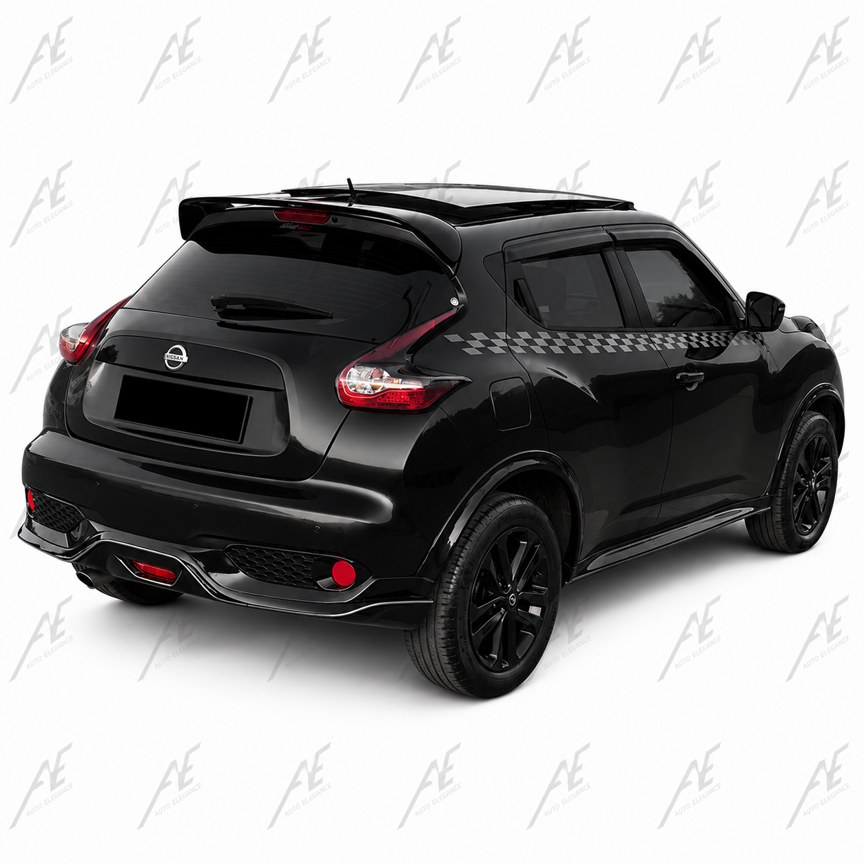 💕ART.9445 SPOILER TETTO NISSAN JUKE RACE NERO LUCIDOO 10-19💕