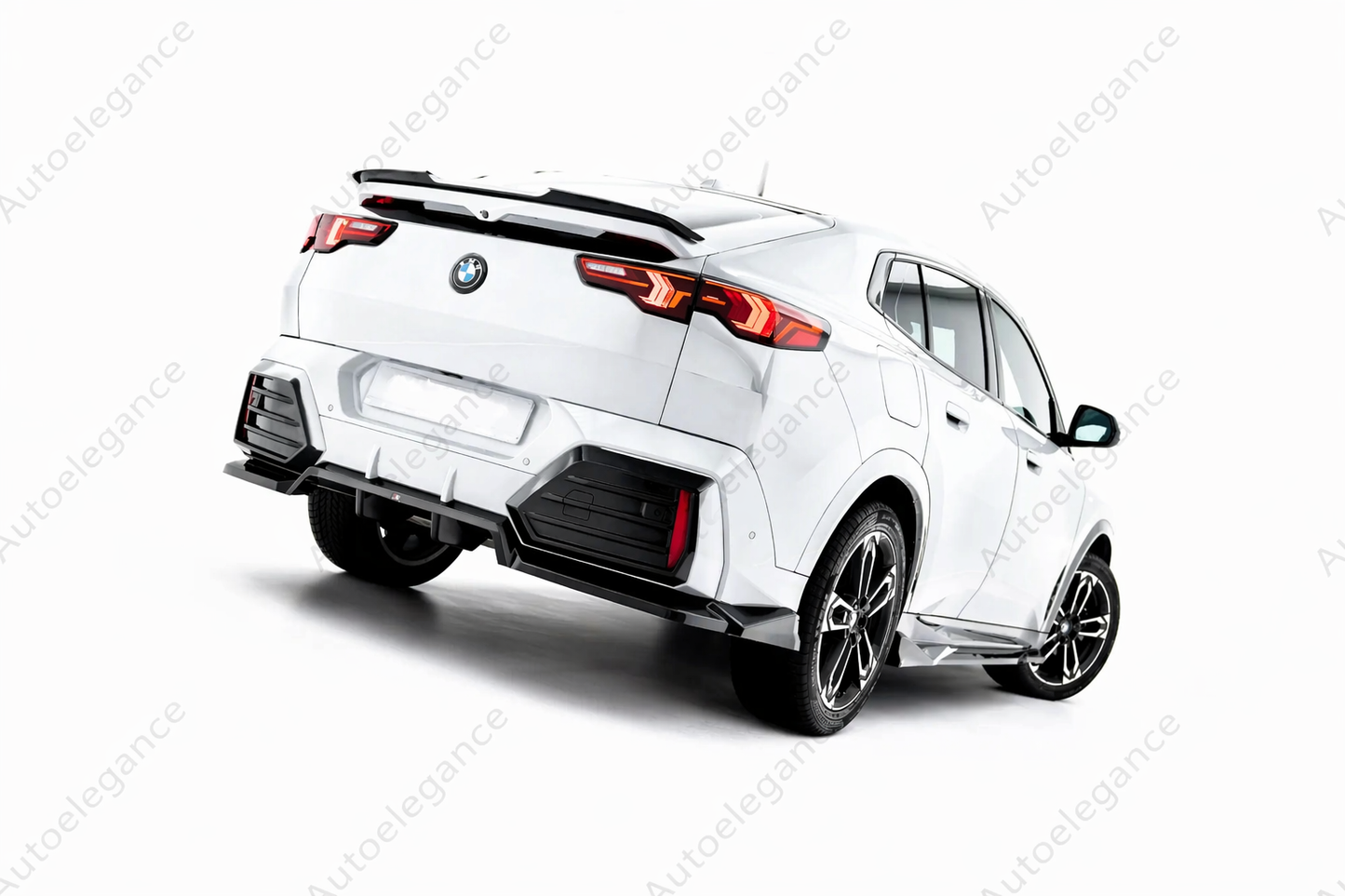🔥ART.9657 SPLITTER POSTERIORE (CON BARRE VERTICALI) BMW X2 M-Pack / iX2 U10🔥