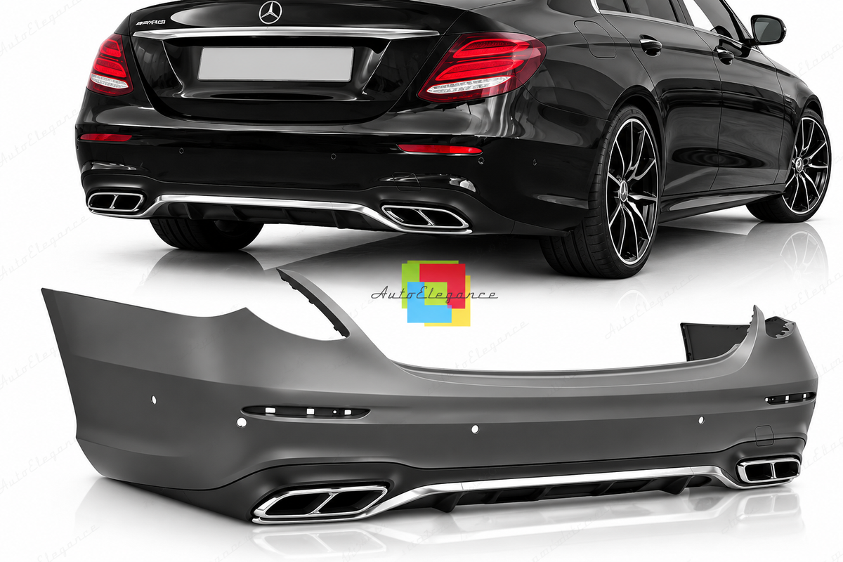 PARAURTI POSTERIORE ADATTO PER W213 16-19 4D LOOK AMG