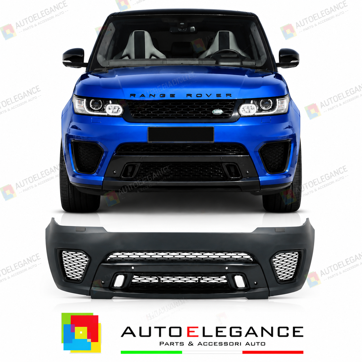 PARAURTI ANTERIORE RANGE ROVER SPORT L494 13-17 ASPECTO SVR 2019
