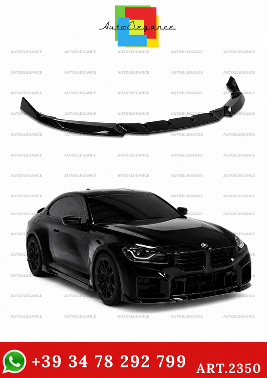 2350⭐Splitter anteriore adatto per BMW Serie 2 M2 G87 (2023+)⭐